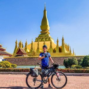 cycling in laos