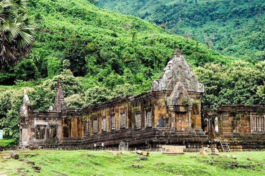 wat phou during laos tour