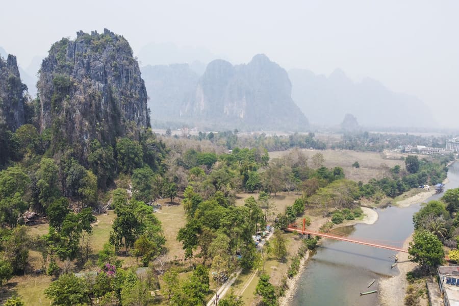 Phou Hin Poun Protected Area during laos tours