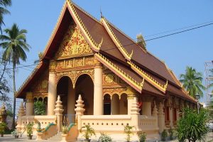 Si Muang Temple travel with laos tours