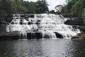 tad xay and pha xay waterfall during laos tours